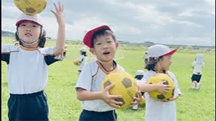 サッカー活動の様子[4月]